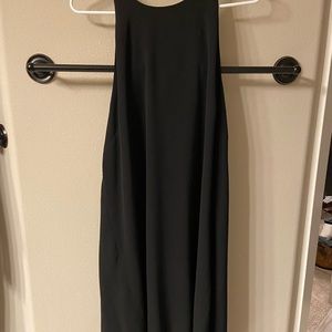 Mossimo black high neck tank top dress.